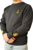 Chief Officer Choice Sweatshirt: Style and Command at Sea (choose epaulettes)