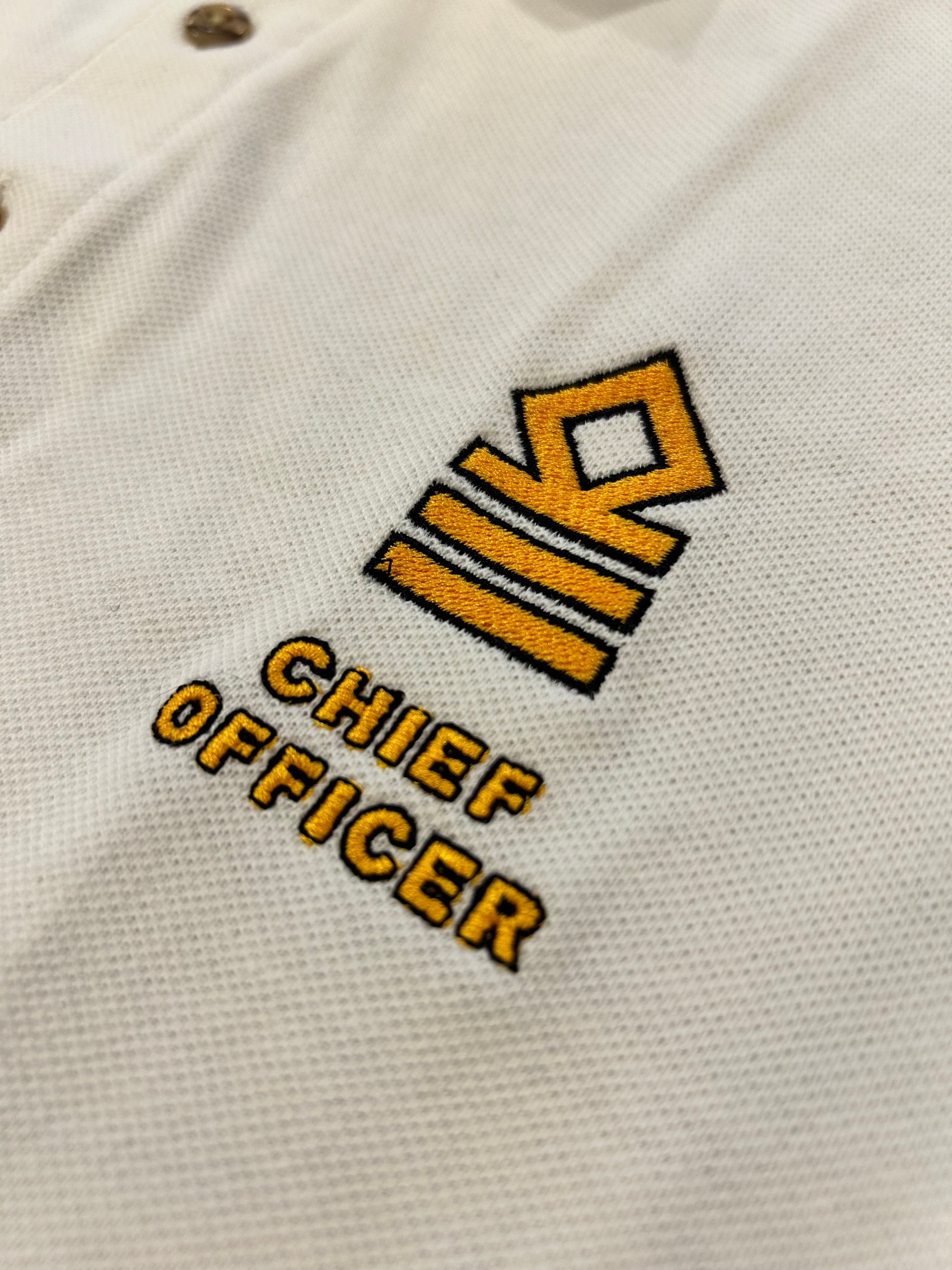 Polo shirt with embroidery Chief Officer