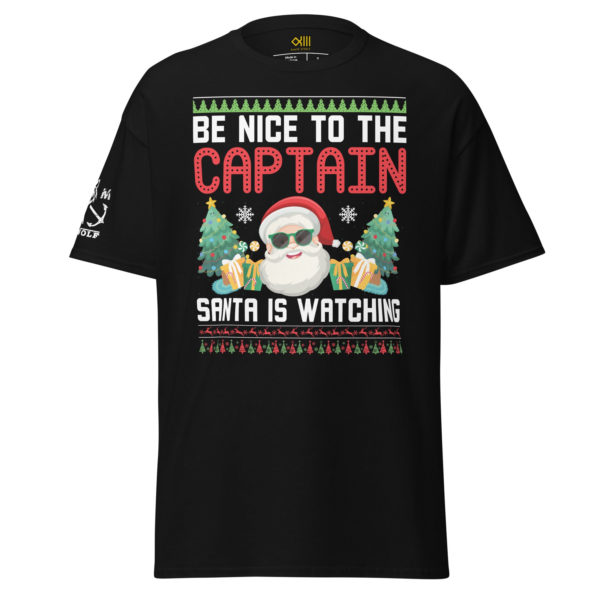 Captain discount santa shirt