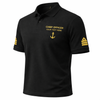 Merchant Navy Chief Officer Polo Shirt Personalized Uniform Embroidery