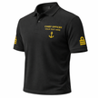 Merchant Navy Chief Officer Polo Shirt Personalized Uniform Embroidery