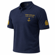 Merchant Navy Chief Officer Polo Shirt Personalized Uniform Embroidery