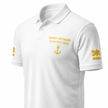 Merchant Navy Chief Officer Polo Shirt Personalized Uniform Embroidery