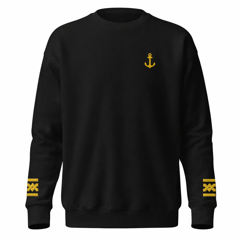 Sweatshirt für Kapitänsuniform mit Stickerei