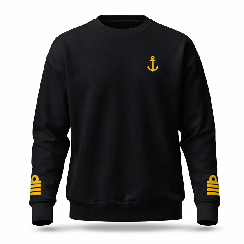 Sweatshirt für Kapitänsuniform mit Stickerei