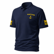 Captain Merchant Navy Uniform Polo Shirt – Professional Maritime Officer Apparel