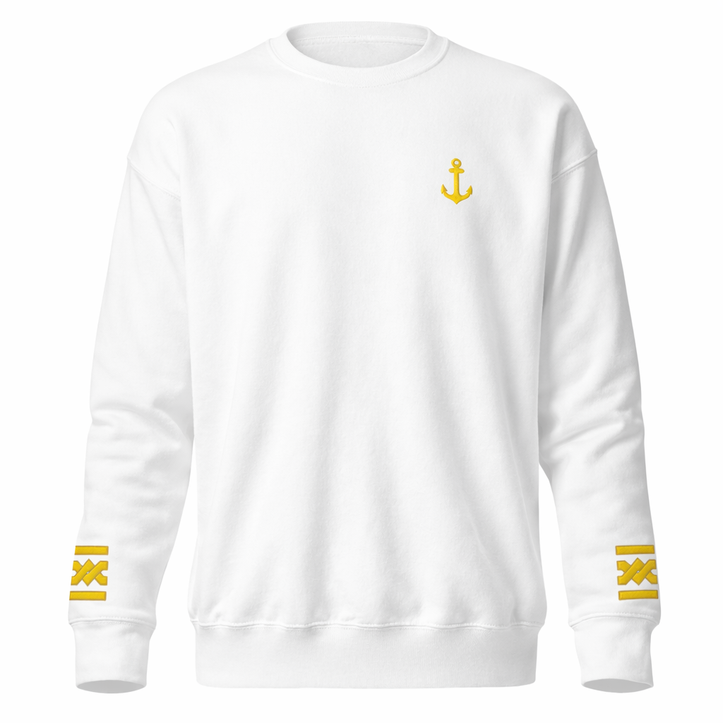 Sweatshirt für Kapitänsuniform mit Stickerei