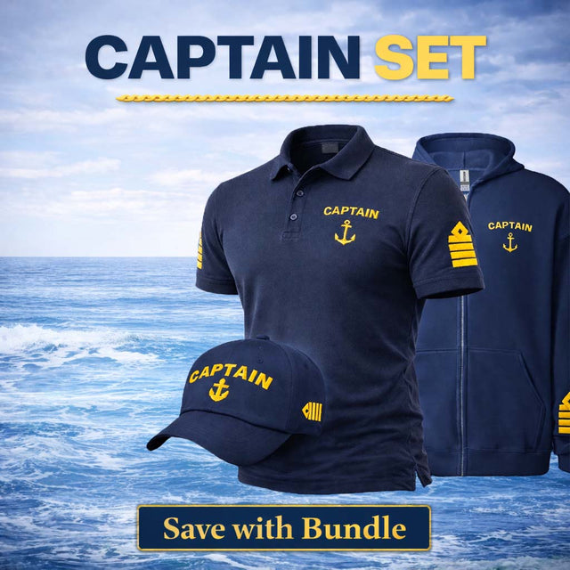 Captain Navy colour set (Rhombus epaulettes)