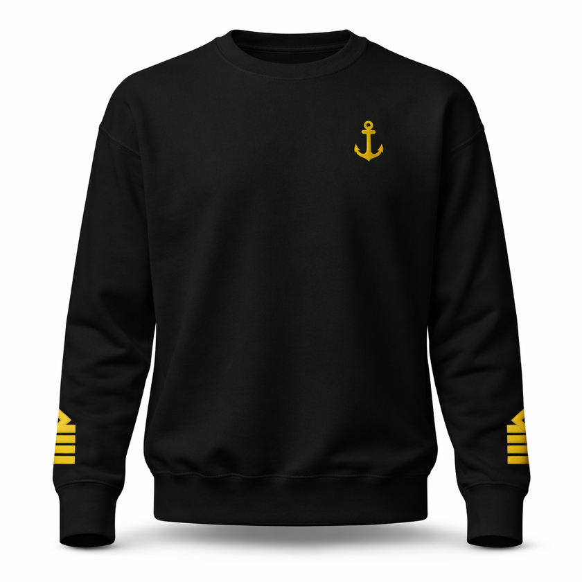 Sweatshirt für Kapitänsuniform mit Stickerei