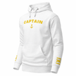 Captain Uniform Hoodie - Authentic Merchant Navy Ships Captain Embroidered Gear