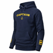 Captain Uniform Hoodie - Authentic Merchant Navy Ships Captain Embroidered Gear