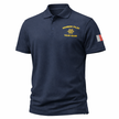 Premium Harbor Pilot Polo Shirt – Custom Embroidered with Pilot Symbols