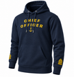 Chief Officer Uniform Hoodie with Embroidered Epaulettes | IamSEAWOLF