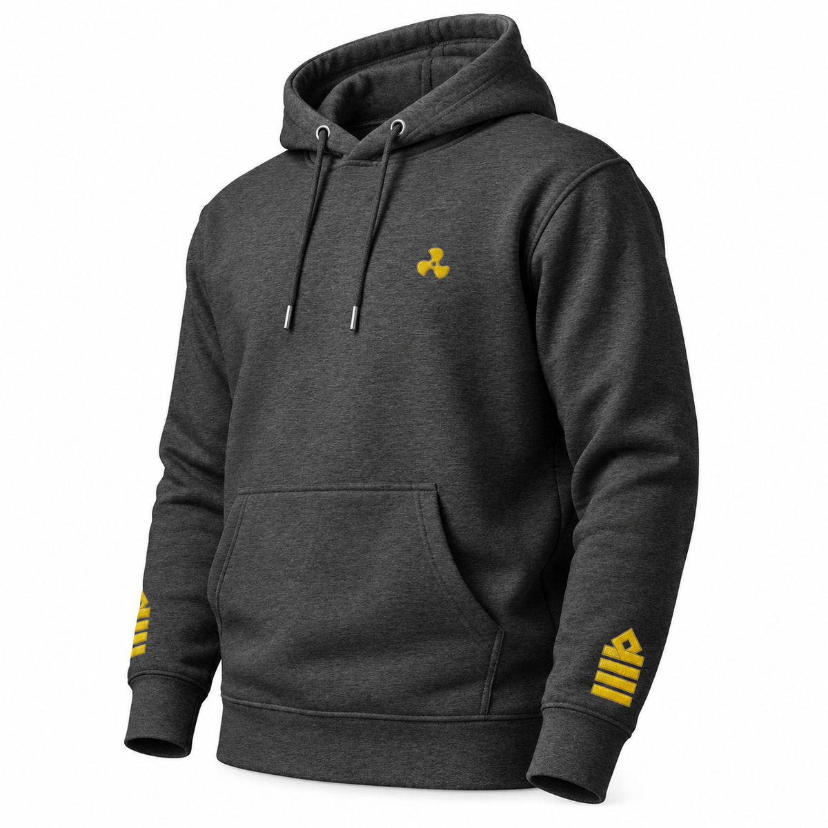 Sudadera con capucha de uniforme de ingeniero jefe con bordado.