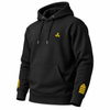 Sudadera con capucha de uniforme de ingeniero jefe con bordado.