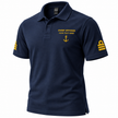 Merchant Navy Chief Officer Polo Shirt Personalized Uniform Embroidery