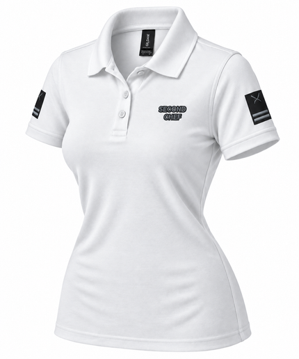 Super Yacht Second Chef Polo Shirt | IamSEAWOLF