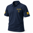 Merchant Navy Chief Officer Polo Shirt Personalized Uniform Embroidery