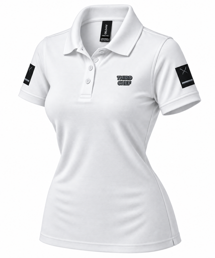 Super Yacht Third Chef Polo Shirt | IamSEAWOLF