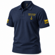 Merchant Navy Chief Officer Polo Shirt Personalized Uniform Embroidery