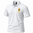 Polo de uniforme de ingeniero jefe con bordado en el pecho izquierdo.