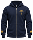 Chief Officer Uniform Zip Hoodie – Epaulettes & Rank Embroidery