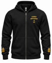 Chief Officer Uniform Zip Hoodie – Epaulettes & Rank Embroidery