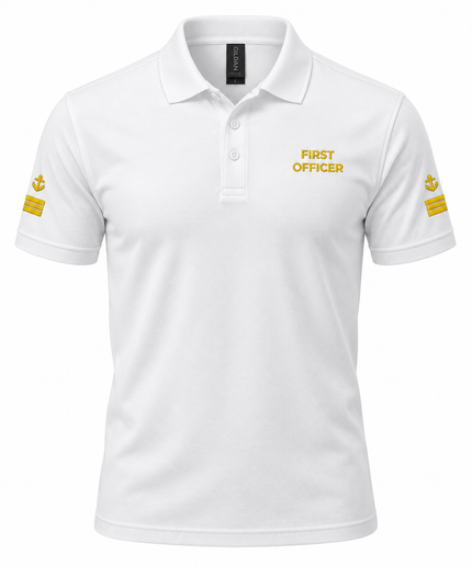 Super Yacht First Officer Polo Shirt