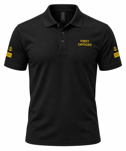 Super Yacht First Officer Polo Shirt