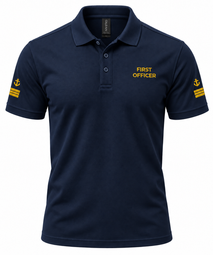 Super Yacht First Officer Polo Shirt
