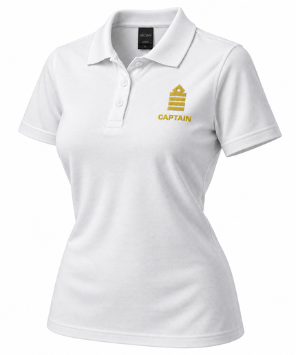 Polo piqué mujer Capitán
