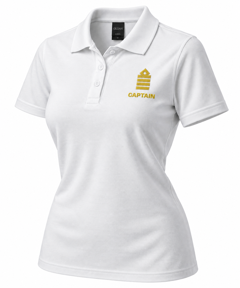 Polo piqué mujer Capitán