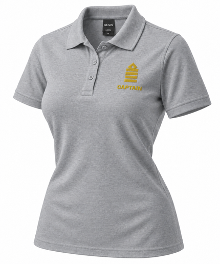 Polo piqué mujer Capitán