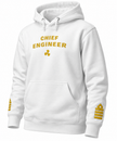 Chief Engineer Embroidered Uniform Hoodie
