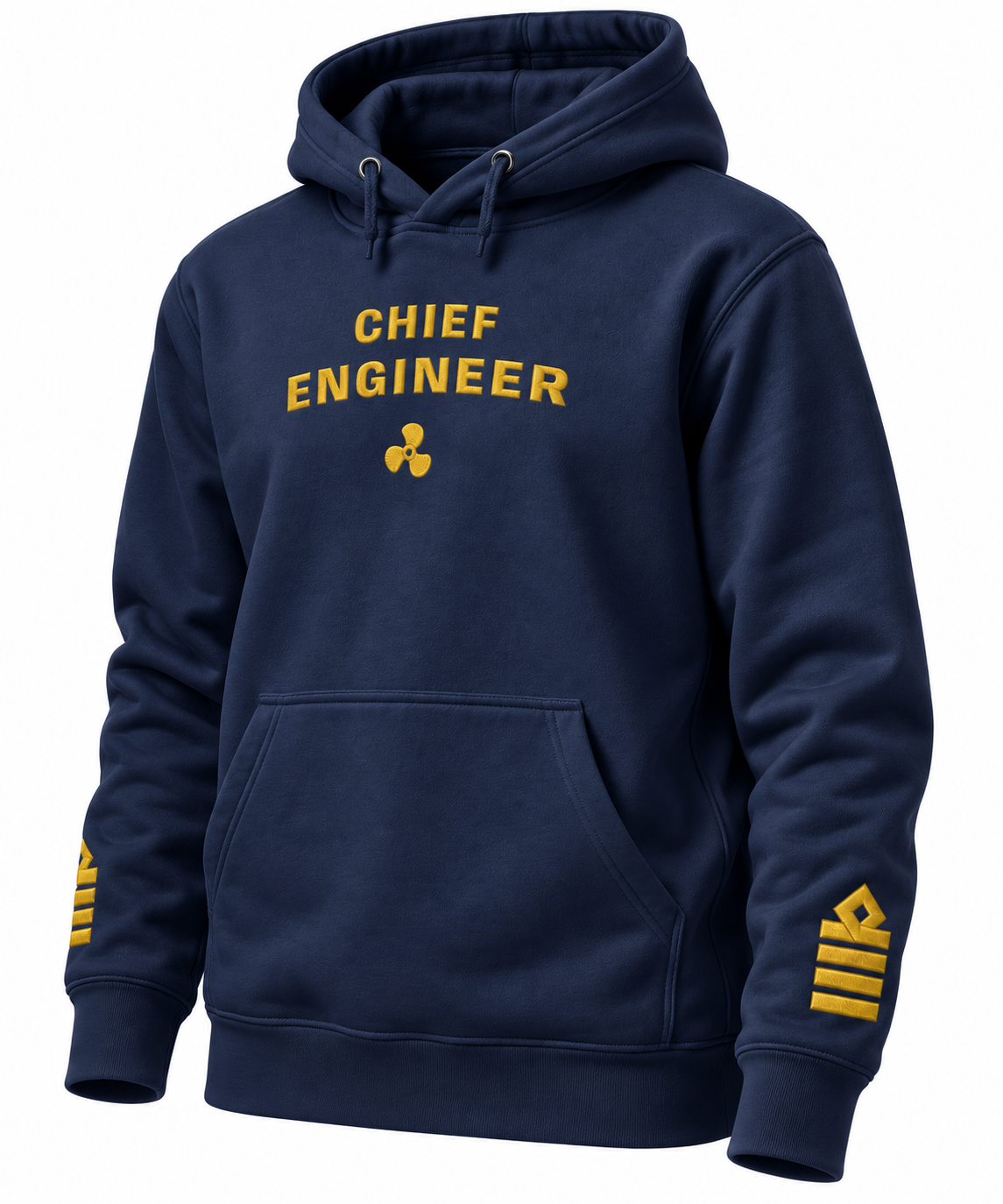 Chief Engineer Embroidered Uniform Hoodie