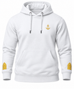 Captain Uniform Hoodie with Anchor & Epaulettes Embroidery