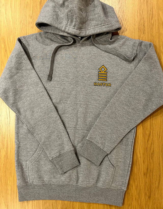 Hoodie with embroidery MASTER on left chest