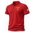 Maritime Pilot Polo Shirt with Rank Embroidery