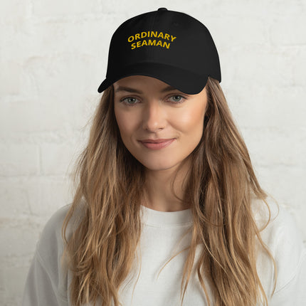 Hat with embroidery Ordinary Seaman - IamSEAWOLF shop