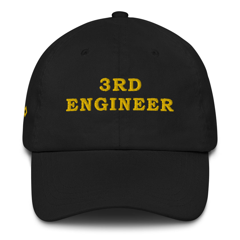 Hat with embroidery 3RD ENGINEER - IamSEAWOLF shop