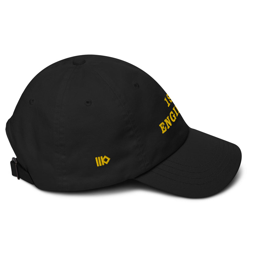 Hat with embroidery 1ST ENGINEER - IamSEAWOLF shop