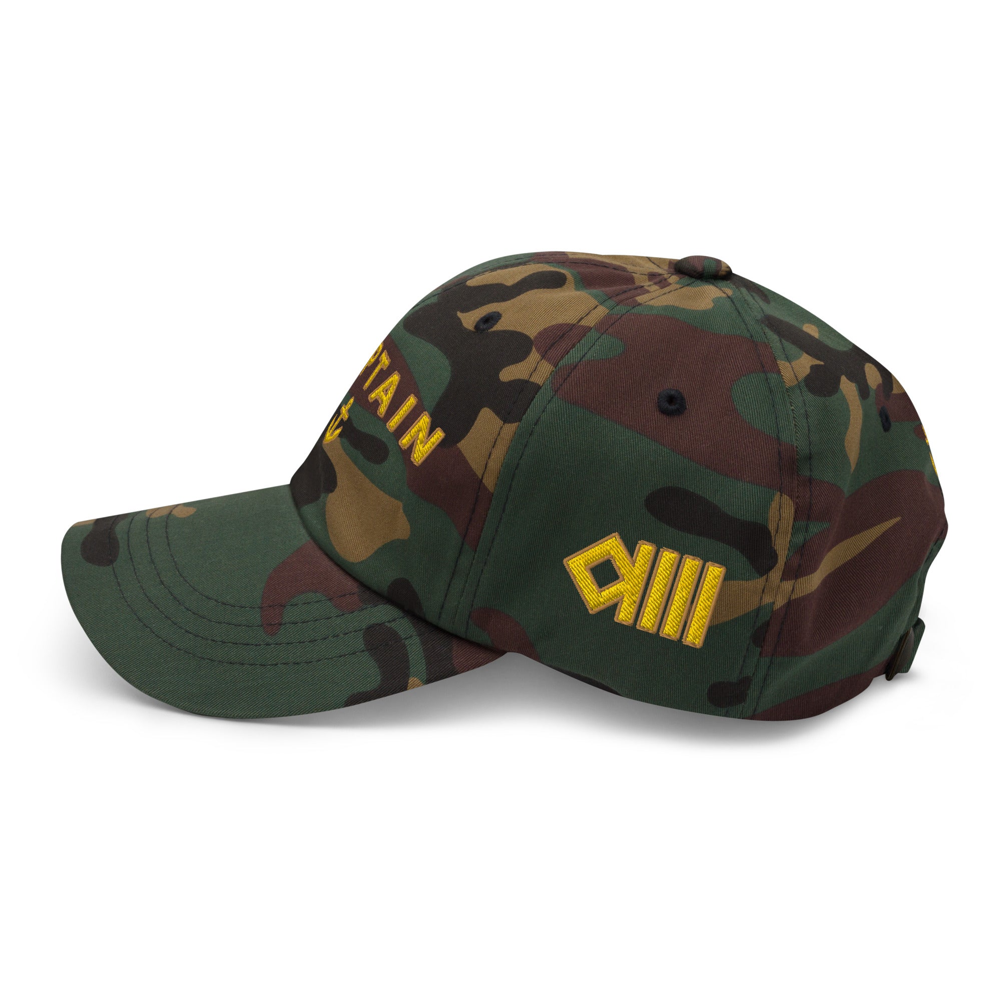 Must have hat with embroidery, Captain - IamSEAWOLF shop