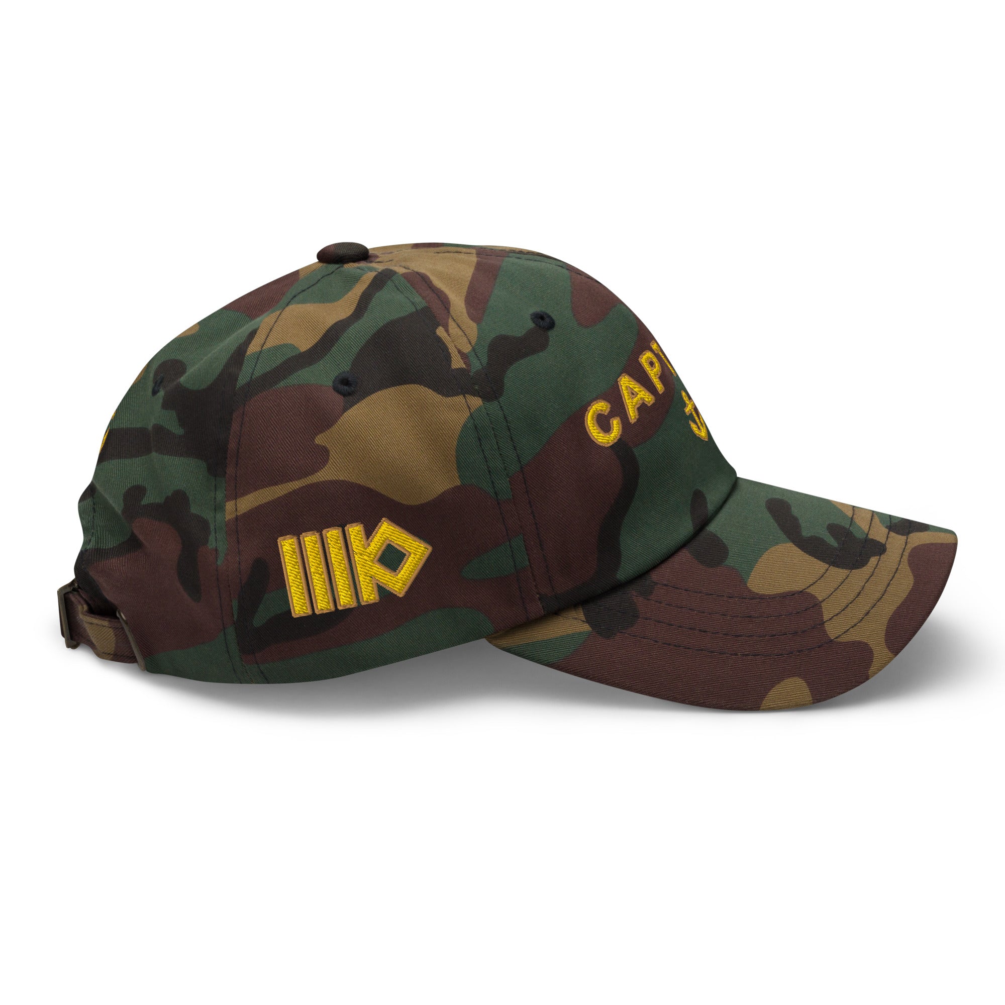 Must have hat with embroidery, Captain - IamSEAWOLF shop