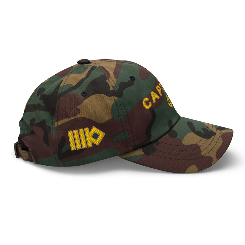 Must have hat with embroidery, Captain - IamSEAWOLF shop