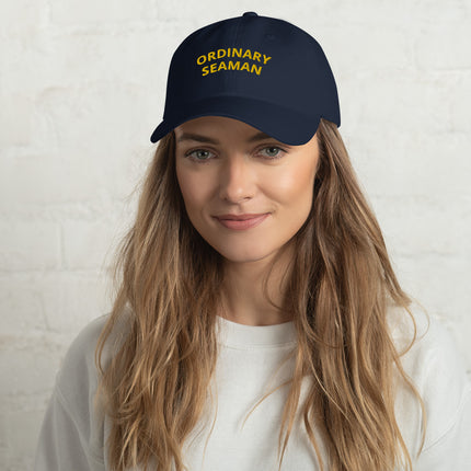 Hat with embroidery Ordinary Seaman - IamSEAWOLF shop