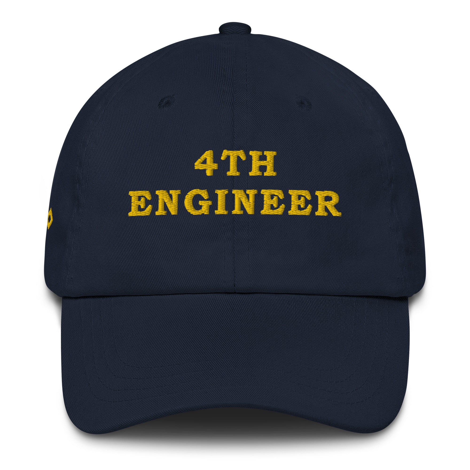 Hat with embroidery 4TH ENGINEER - IamSEAWOLF shop