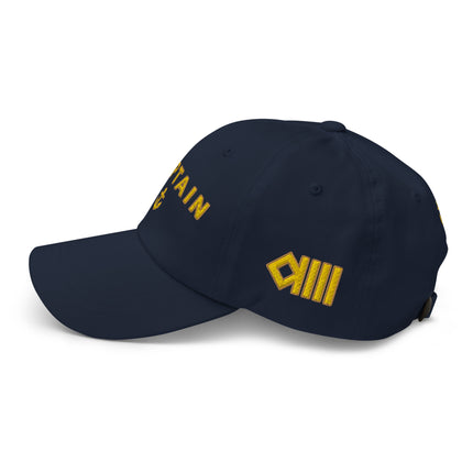 Must have hat with embroidery, Captain - IamSEAWOLF shop