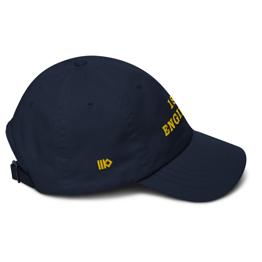 Hat with embroidery 1ST ENGINEER - IamSEAWOLF shop
