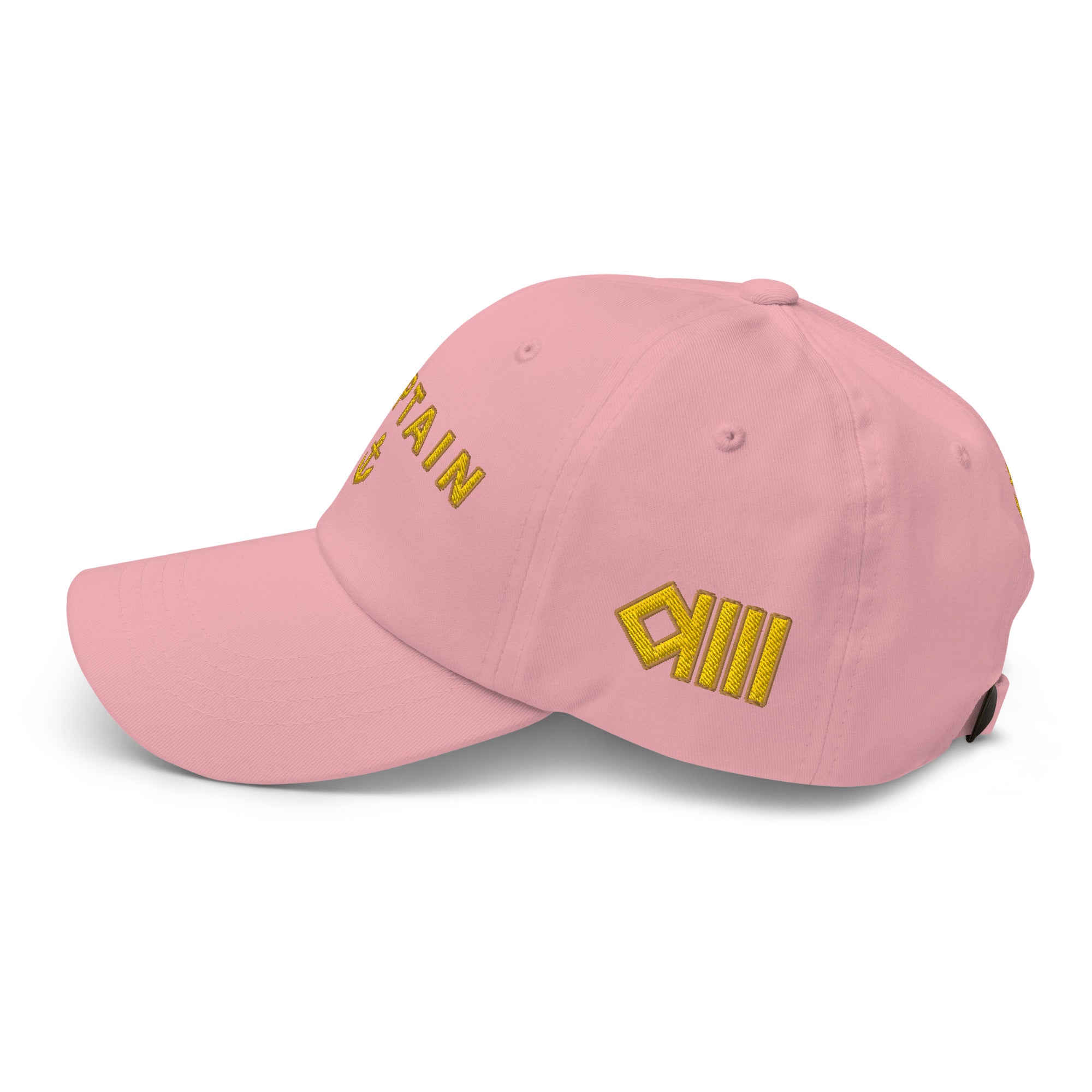 Must have hat with embroidery, Captain - IamSEAWOLF shop