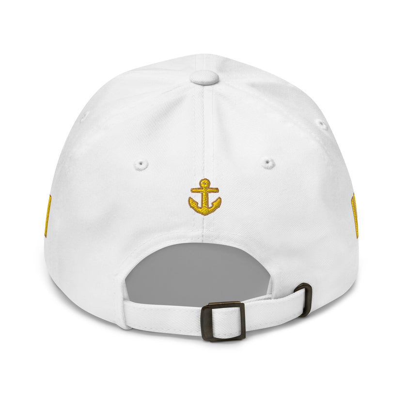 Must have hat with embroidery, Captain - IamSEAWOLF shop